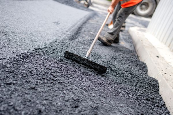 Chip And Seal Paving in Spring