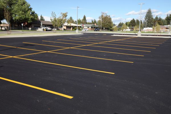 Parking Lot Repair in Spring