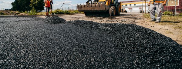 Asphalt Pad Installation in Spring