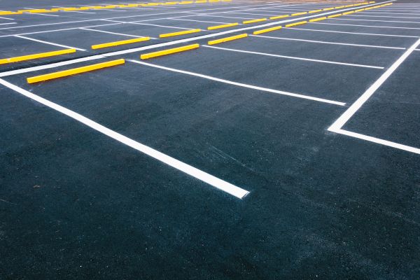 Parking Area Installation in Spring