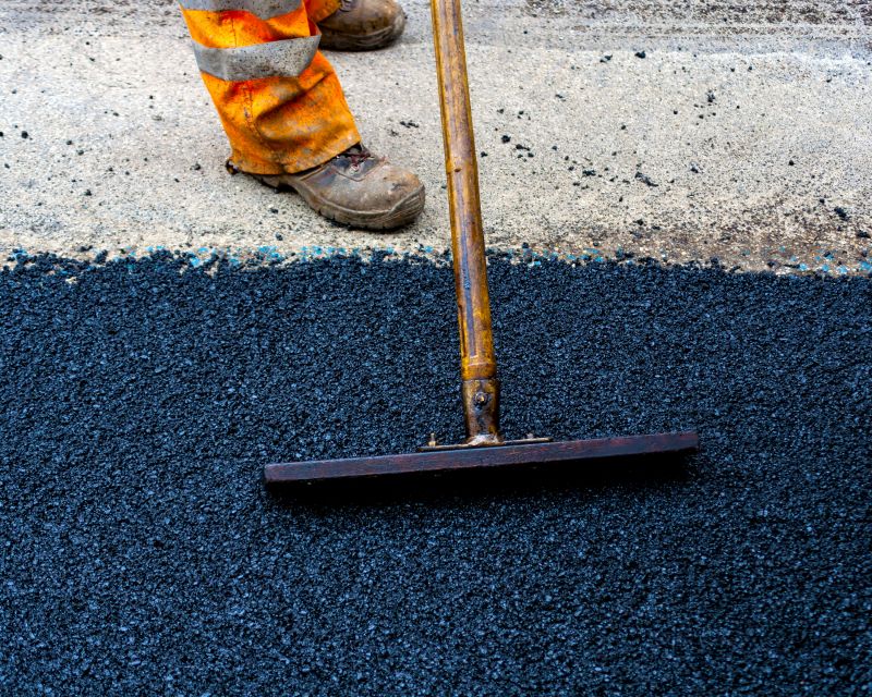 Commercial Asphalt Service detail