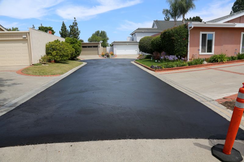 Close-up of Asphalt Surface